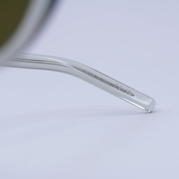 🕶️ New Saint Laurent SL563 003 Sunglasses - Transparent Light Green Frame - Picture 5 of 10